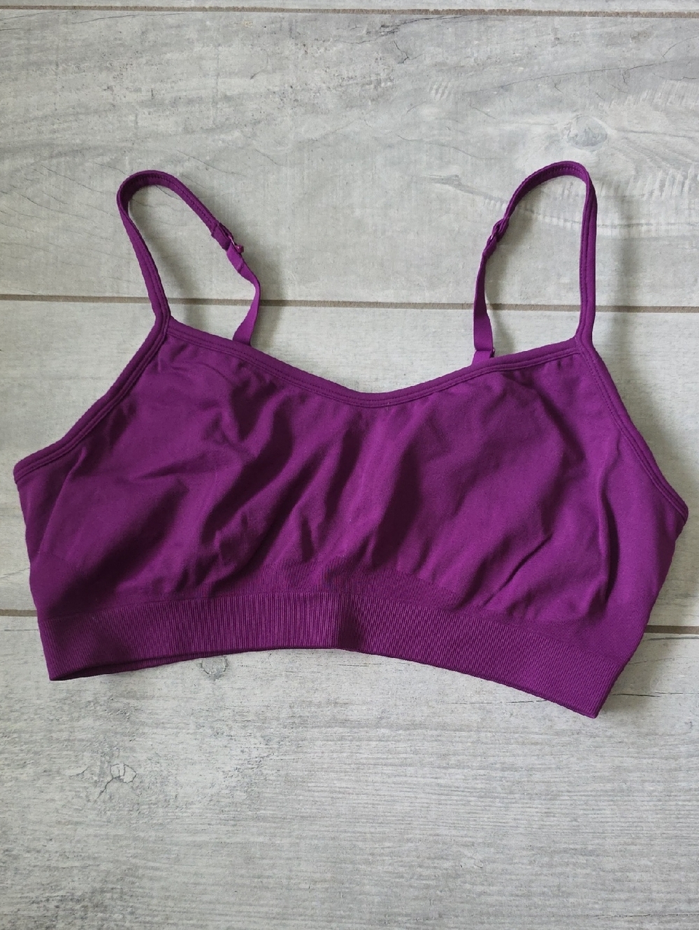 Athleta - Magenta Seamless Stretch Bralette - Women's Sports Bra